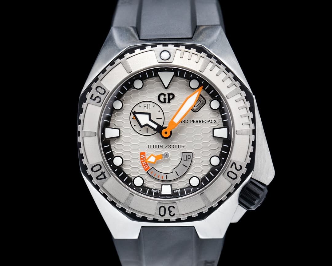Girard Perregaux Sea Hawk SS / Rubber