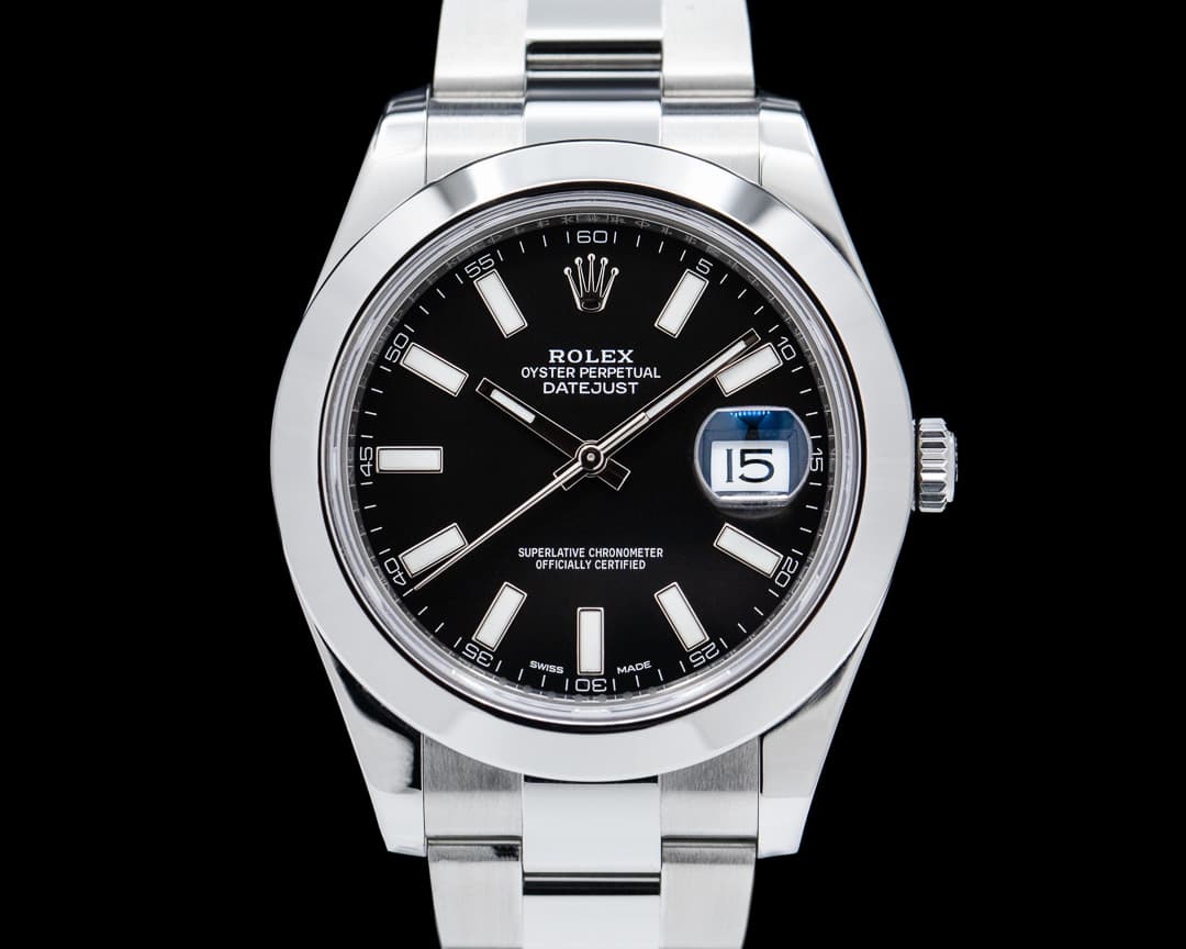 Rolex Datejust II SS Black Dial