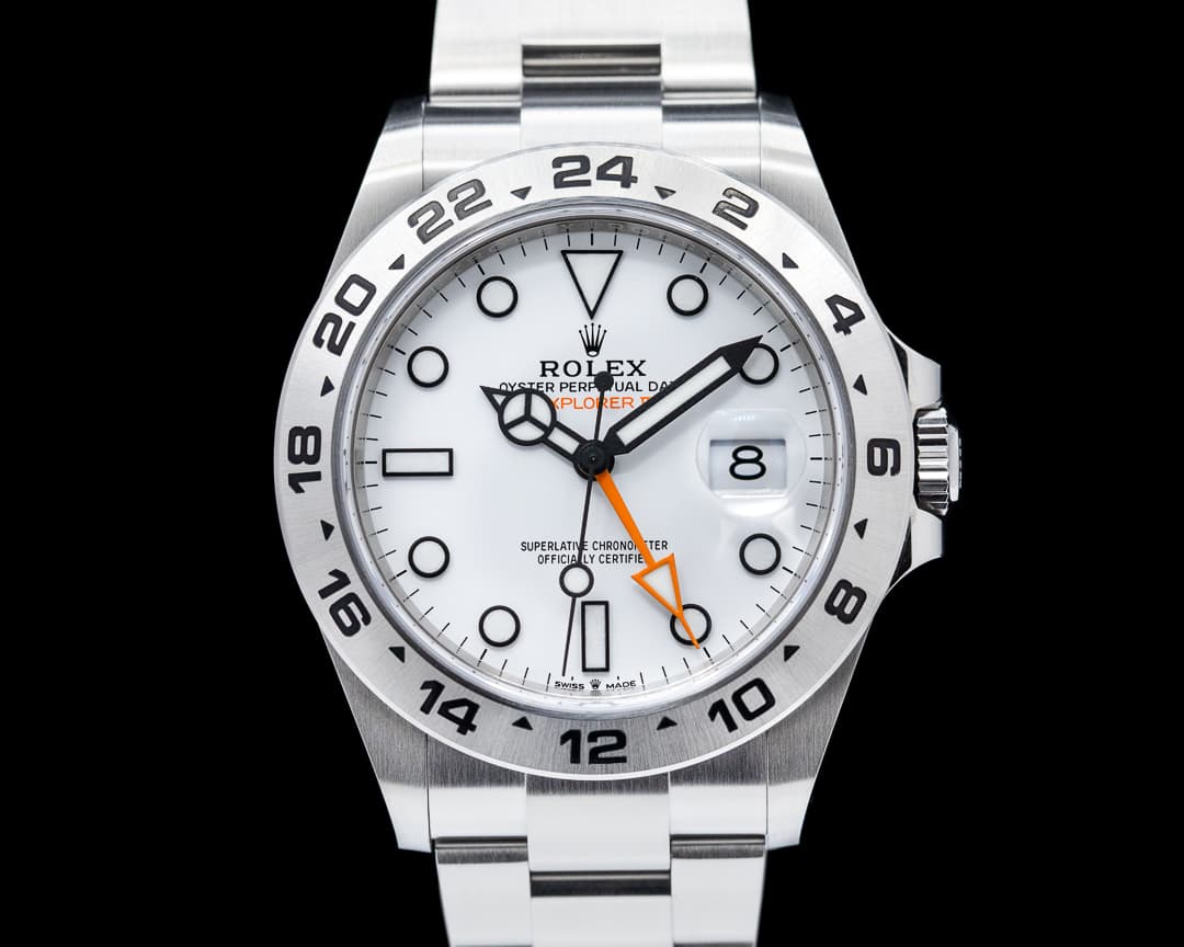 Rolex Explorer II 226570 White Dial SS