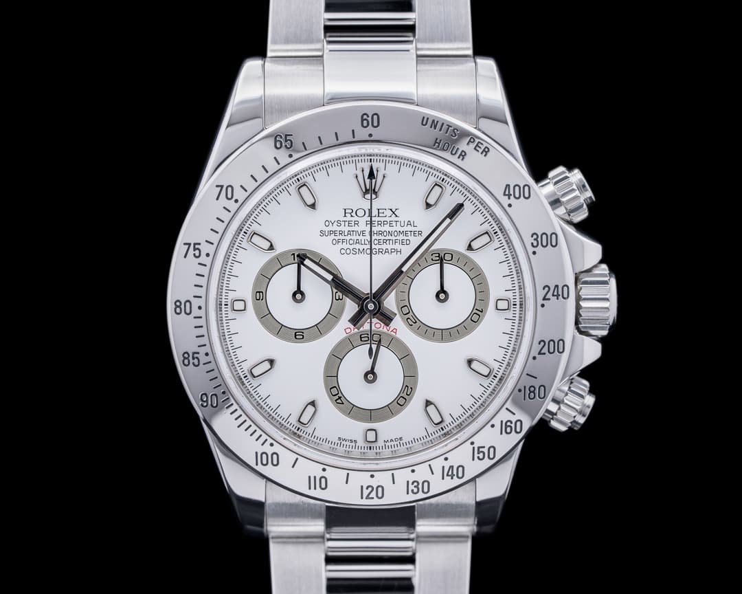 Rolex Daytona 116520 White Dial SS