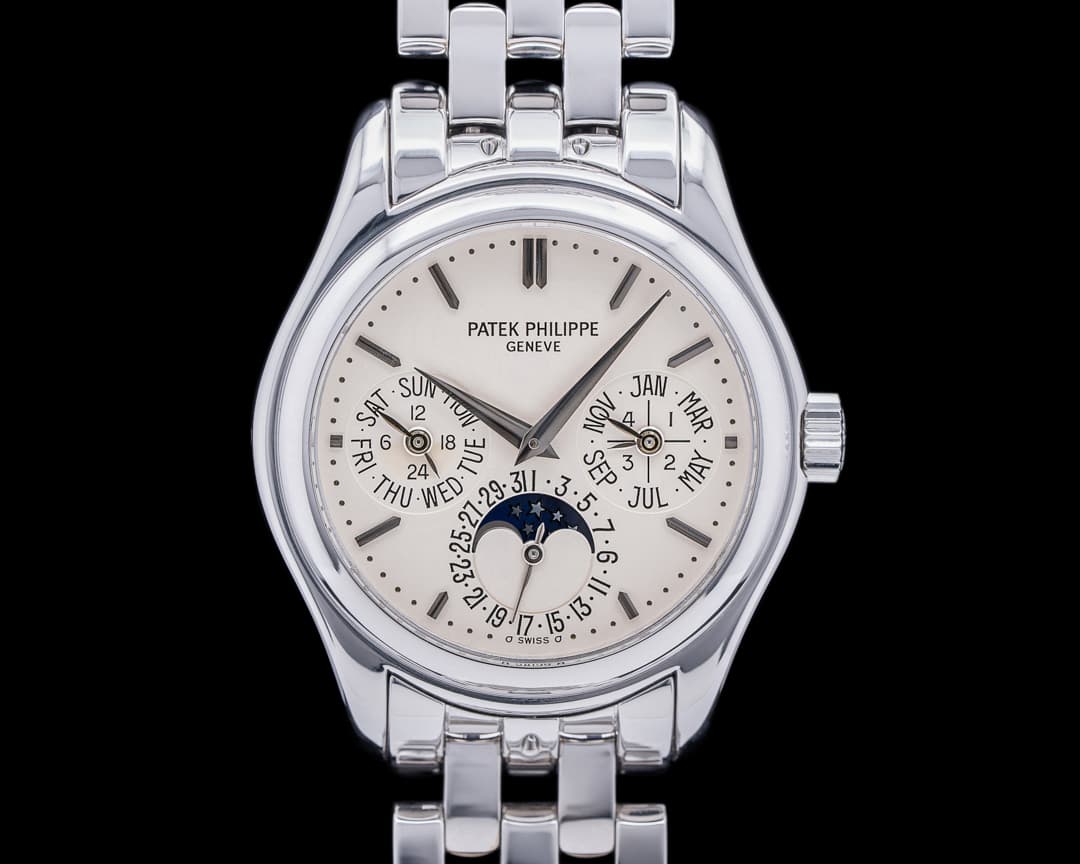 Patek Philippe Perpetual Calendar 5136G 18K White Gold Bracelet