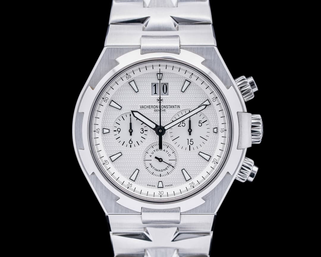 Vacheron Constantin Overseas Chronograph White Dial SS