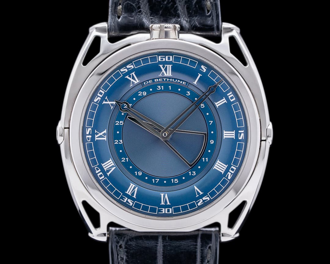 De Bethune DB27 S3 Titan Hawk Blue Dial / Titanium LIMITED