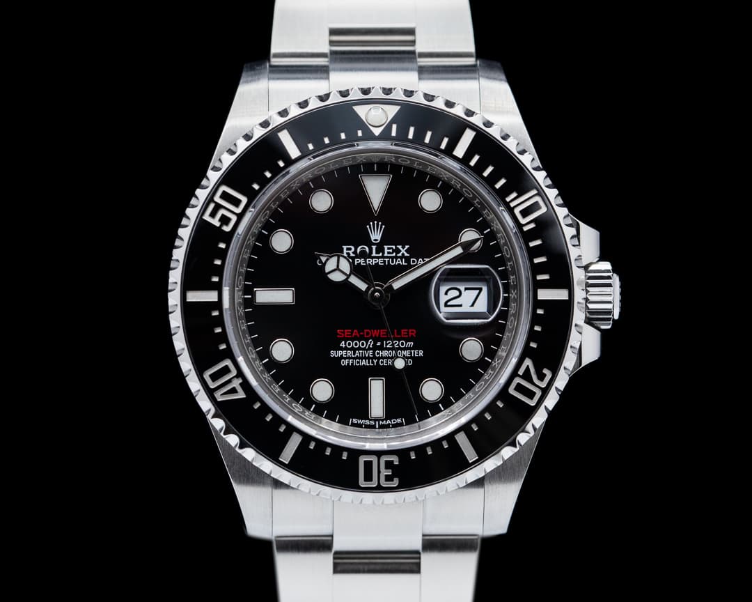 Rolex Sea Dweller RED 43MM 50th Anniversary SS Mark 1 Dial