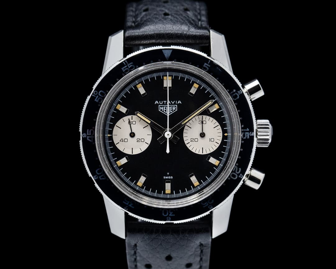 Heuer Vintage Autavia 7763 Chronograph Circa 1970