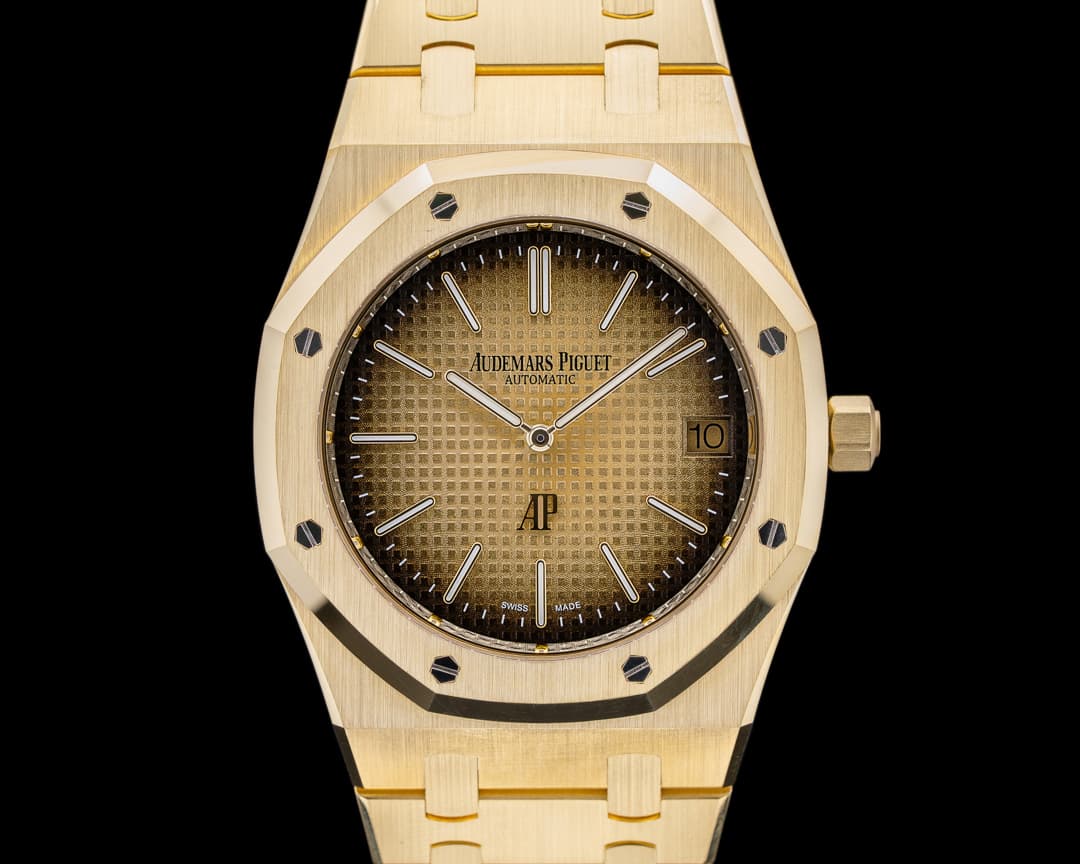 Audemars Piguet Royal Oak 16202BA Extra Thin Gold Dial Yellow Gold UNWORN