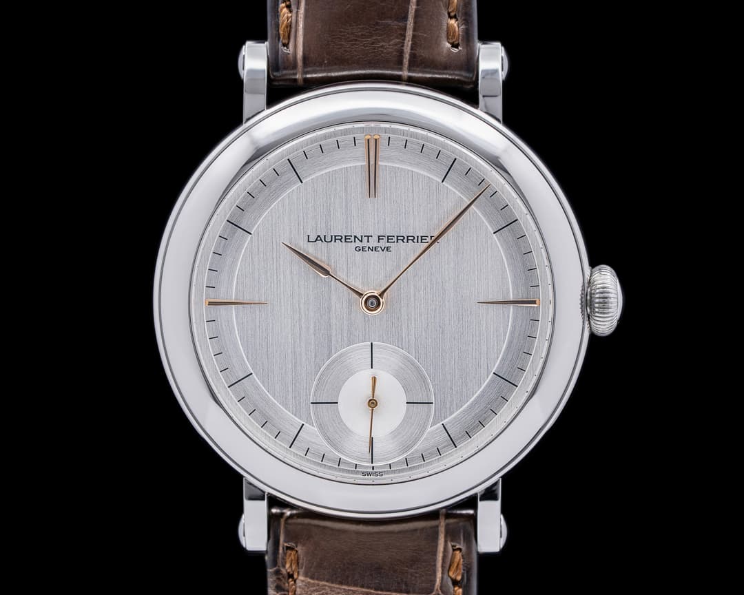 Laurent Ferrier Galet Micro Rotor Montre Ecole Stainless Steel PIECE UNIQUE