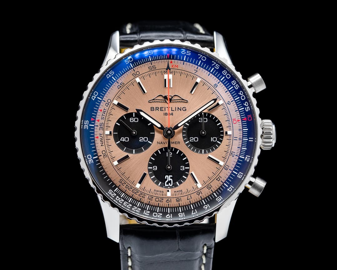 Breitling Navitimer B01 Chronograph Copper Dial SS
