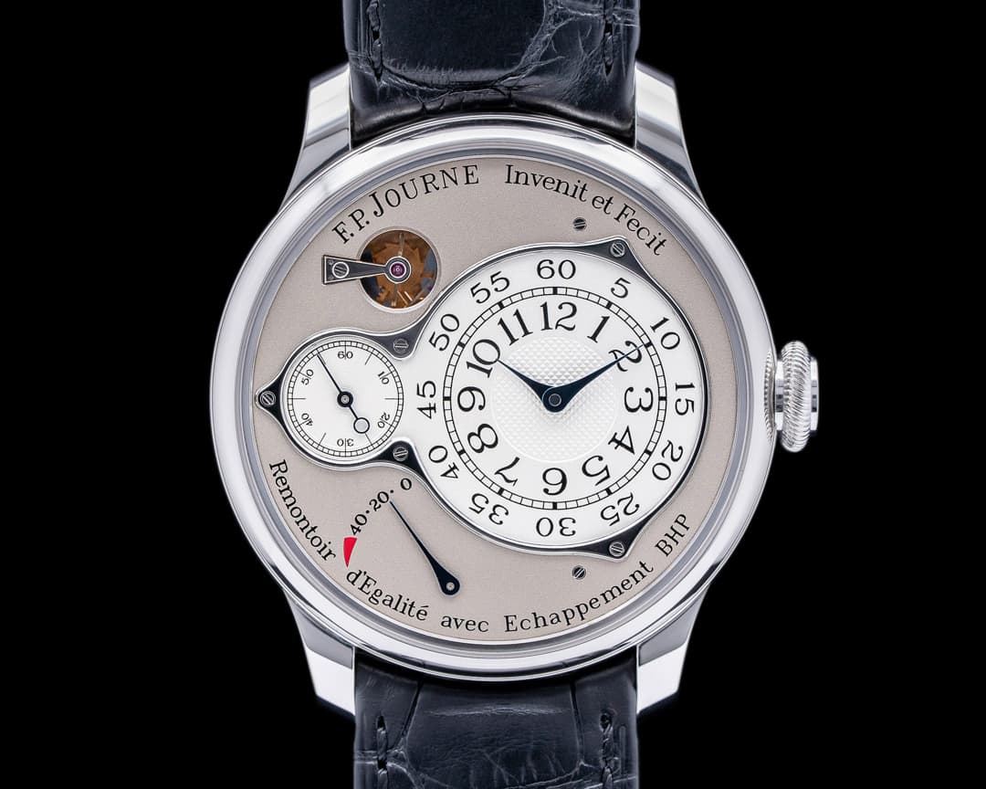 F.P. Journe Chronometre Optimum Platinum Silver Dial 40MM