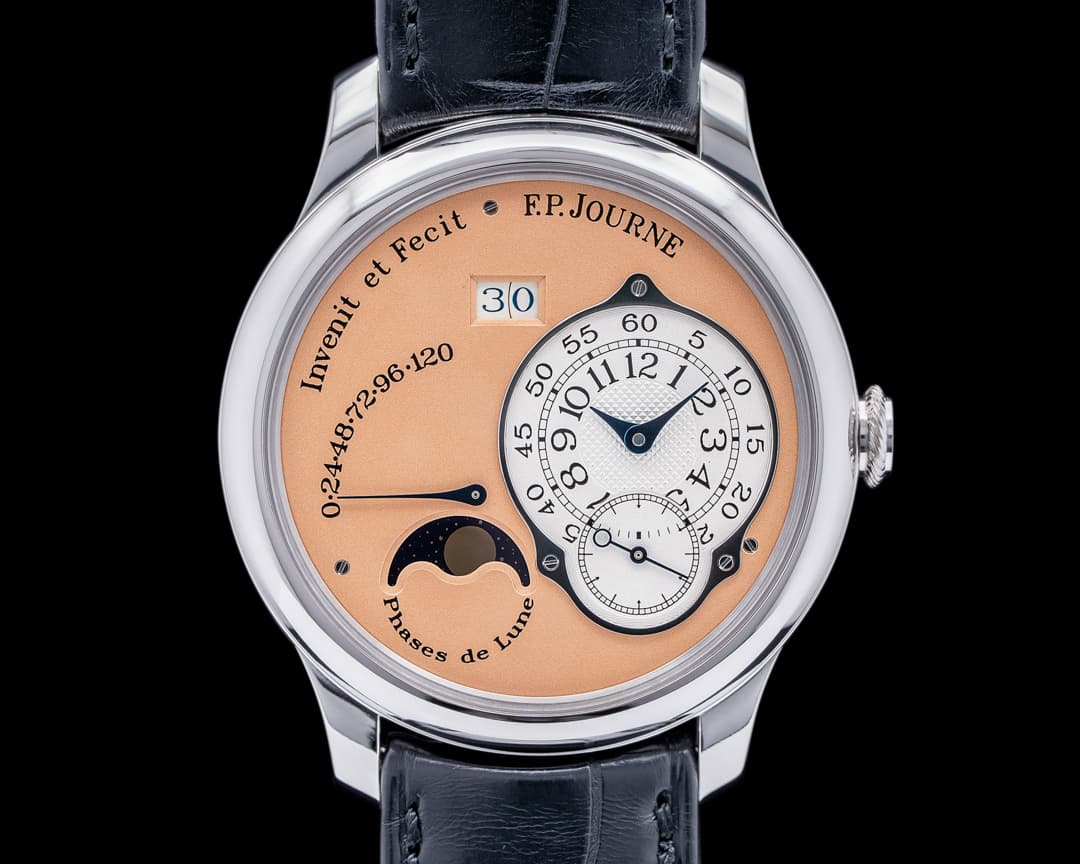 F. P. Journe Octa Lune Automatic Platinum / Rose Dial 40MM