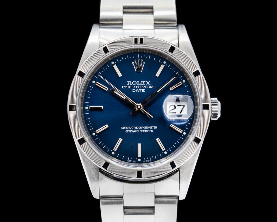 Rolex Oyster Date Blue Dial SS / SS