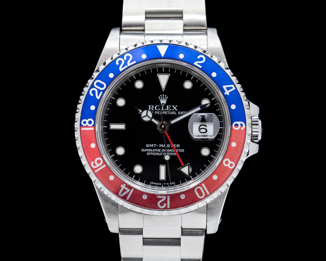 Rolex 16700 GMT Master Red / Blue Pepsi Bezel