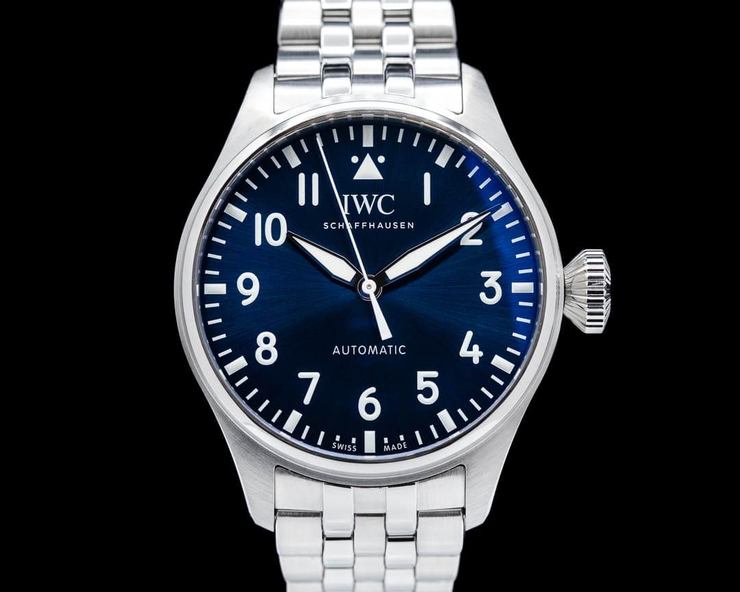 IWC Big Pilot's Watch IW329304 43mm Blue Dial Bracelet