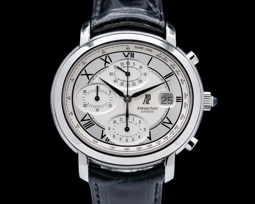 Audemars Piguet Millenary Chrono Steel Silver Dial