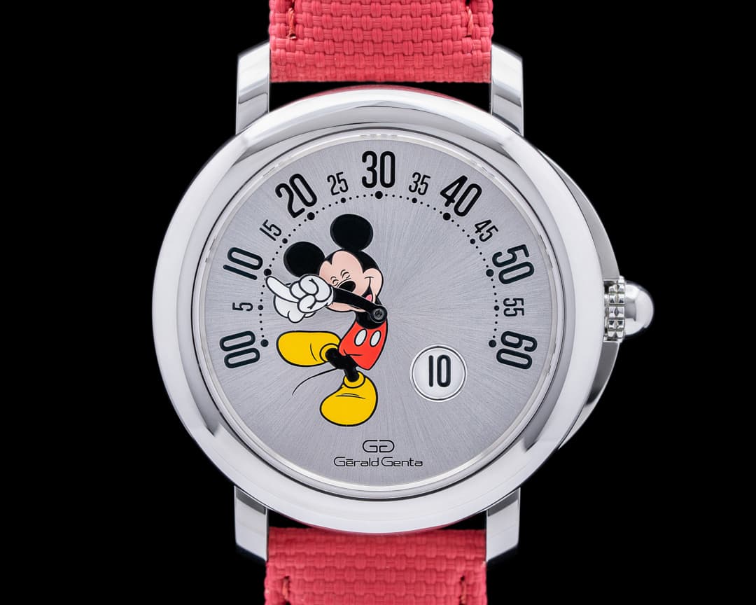 Gerald Genta Arena Bi-Retrograde Mickey Mouse LE of 150 2022