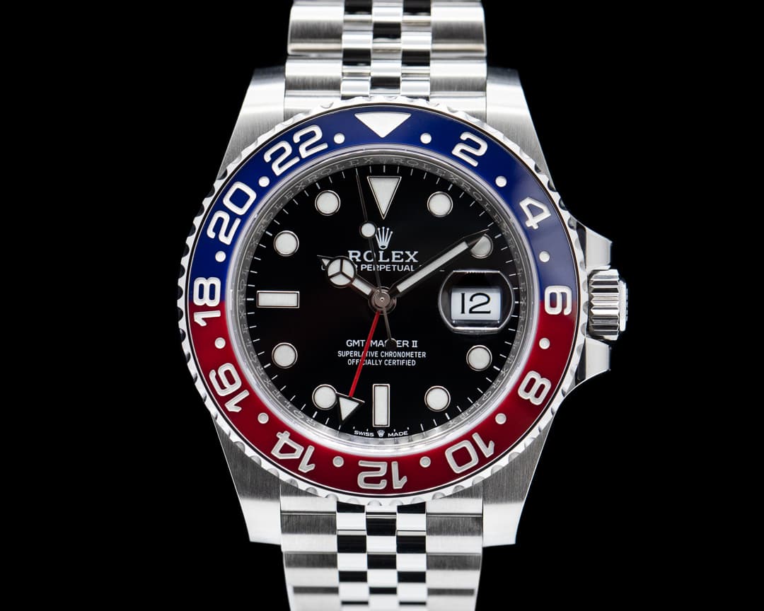 Rolex GMT Master II Ceramic 126710BLRO "Pepsi" SS / Jubilee UNWORN