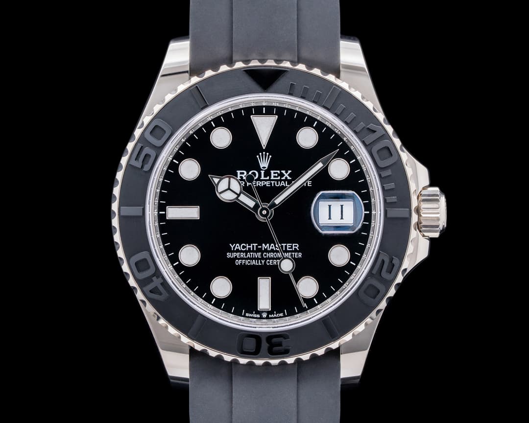 Rolex Yacht Master 226659 18K White Gold / Rubber 42MM