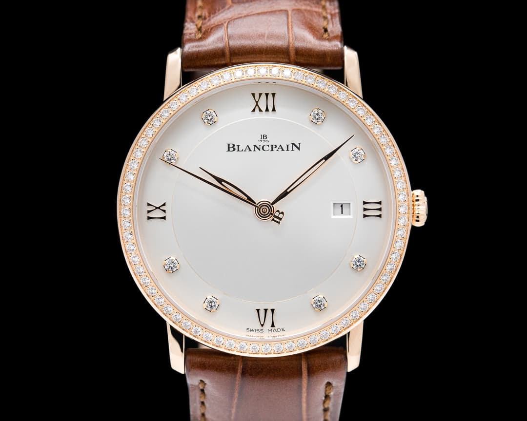 Blancpain Villeret Ultraplate SS Automatic 40MM Diamonds