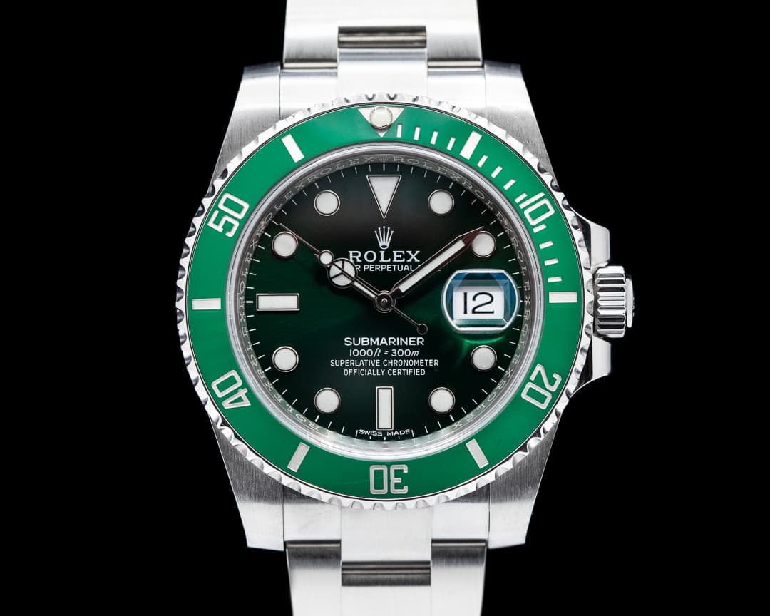 Rolex Submariner "Hulk" Green Ceramic Bezel Green Dial SS