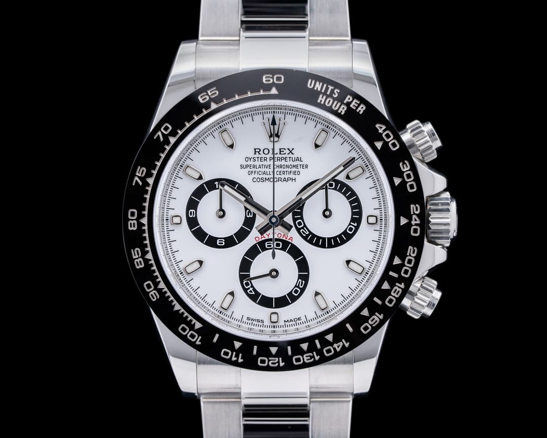 Rolex Daytona 116500LN Ceramic Bezel SS / White Dial