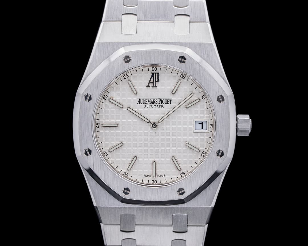 Audemars Piguet Royal Oak 15202 Jumbo White Dial