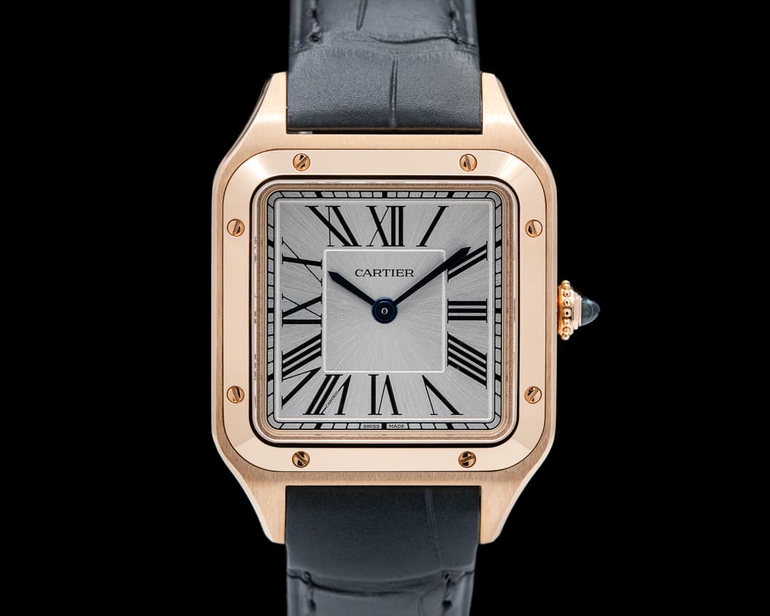 Cartier Santos Ladies 18K Rose Gold UNWORN