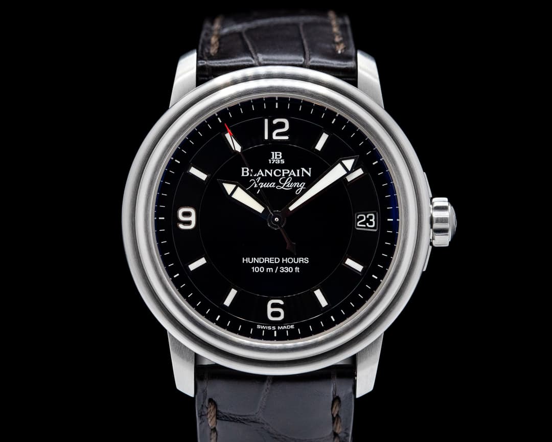 Blancpain Leman Aqualung Ultra Slim Automatic SS / Strap