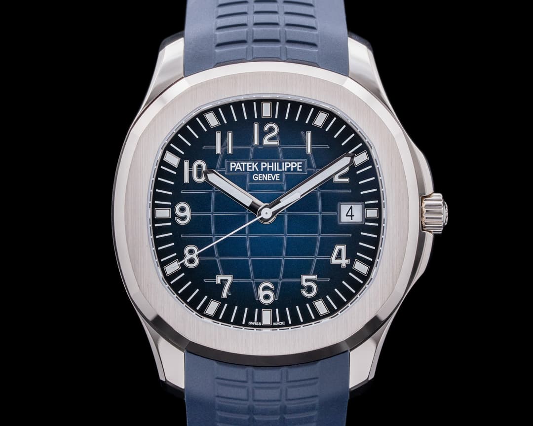 Patek Philippe Aquanaut 5168G 18K White Gold / Blue Dial UNWORN