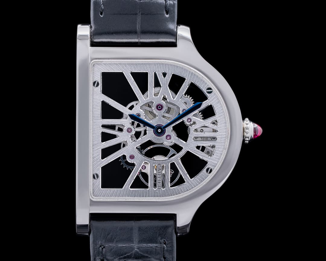 Cartier Prive Collection Cloche de Cartier WHCC0003 Skeleton Platinum