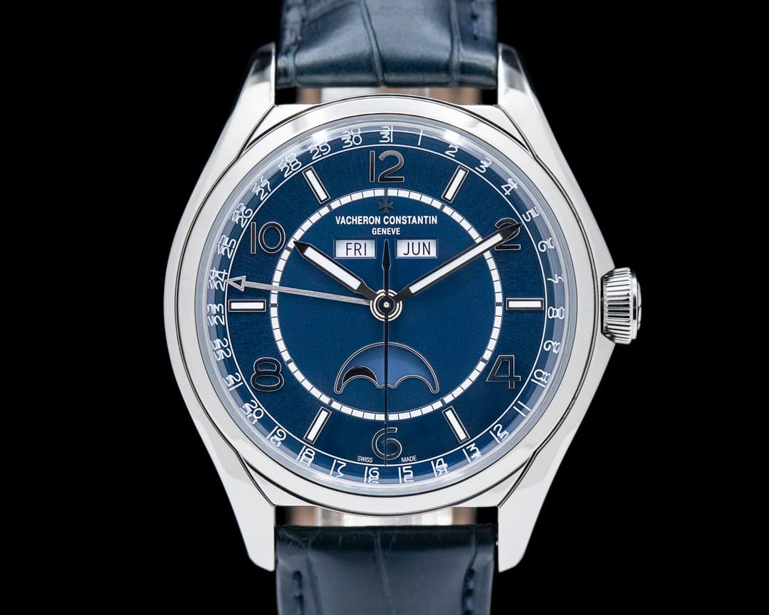 Vacheron Constantin Fiftysix Complete Calendar SS Blue Dial