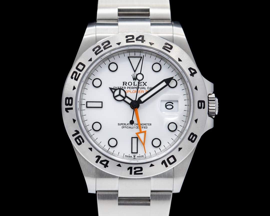 Rolex Explorer II 226570 White Dial SS