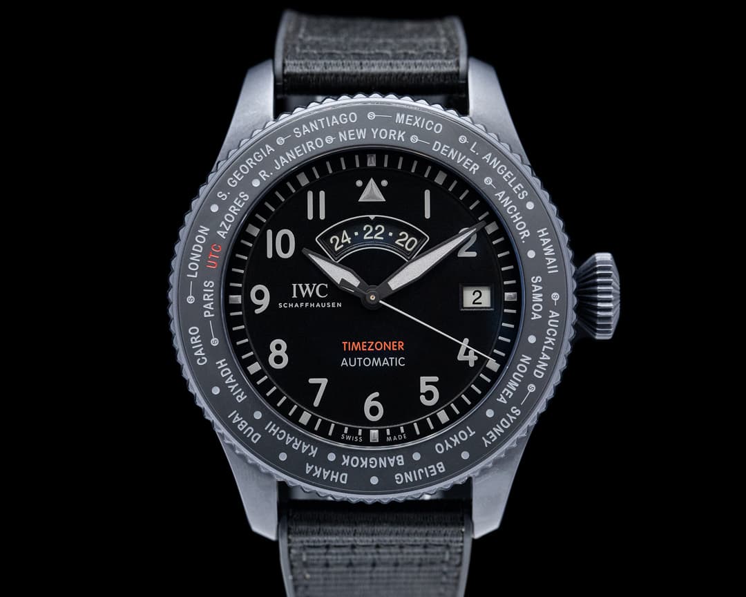 IWC Pilots Watch Timezoner Top Gun Edition IW395505 LIMITED