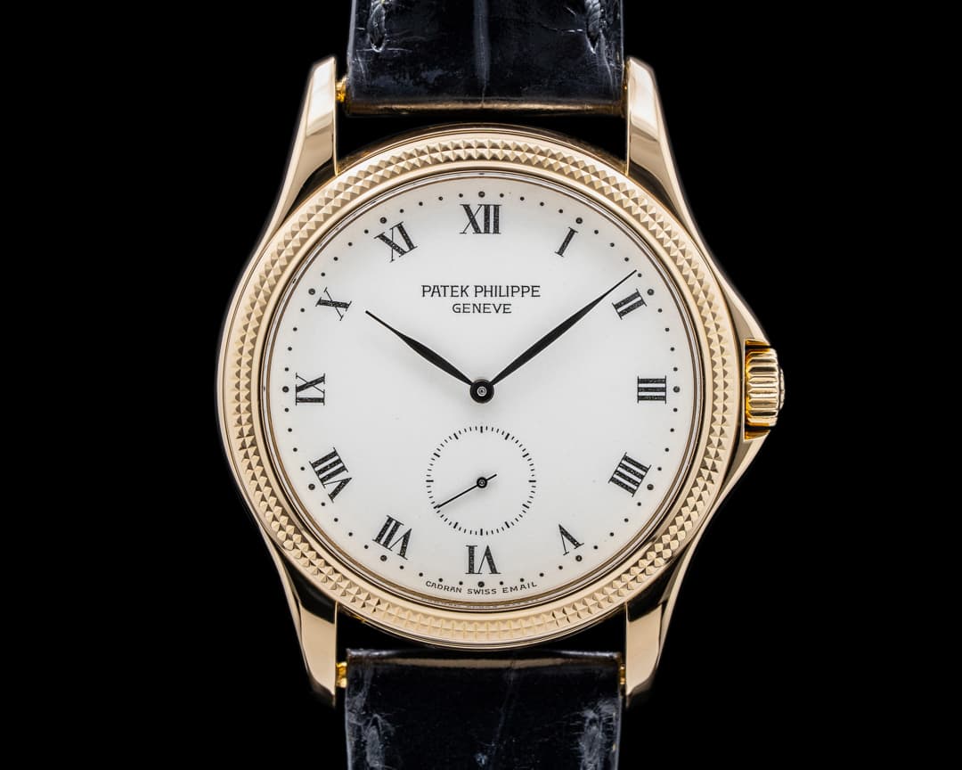 Patek Philippe Calatrava 5115 Enamel Dial 18K Yellow Gold