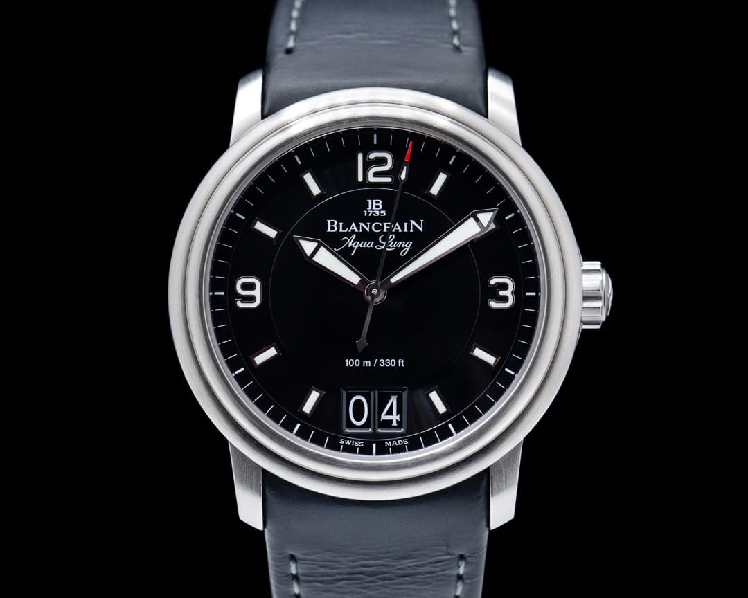 Blancpain Aqualung SS Big Date SS Rubber Strap