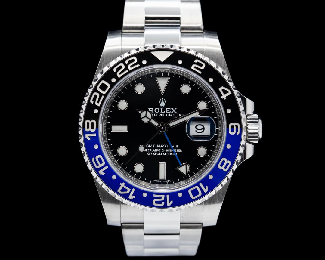Rolex GMT Master II 116710 Ceramic Batman SS