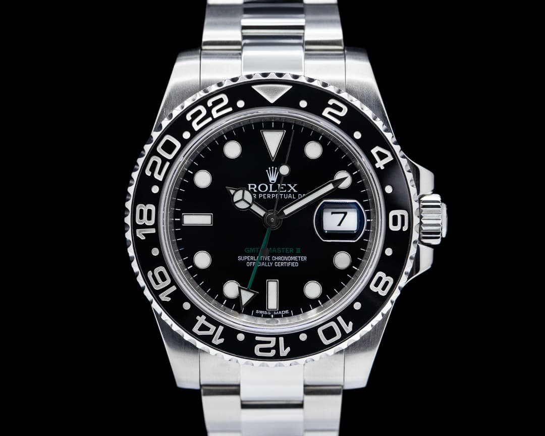Rolex GMT Master II 116710LN Ceramic SS Full Set