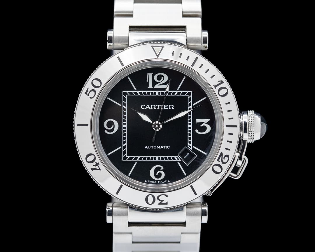 Cartier Pasha Seatimer Rubber / SS