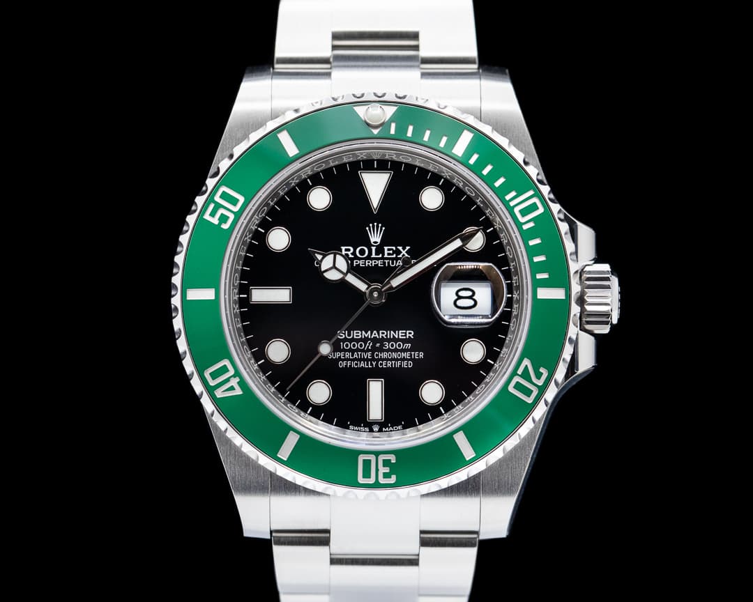 Rolex Submariner Date 126610LV Kermit GREEN Ceramic Bezel 41MM