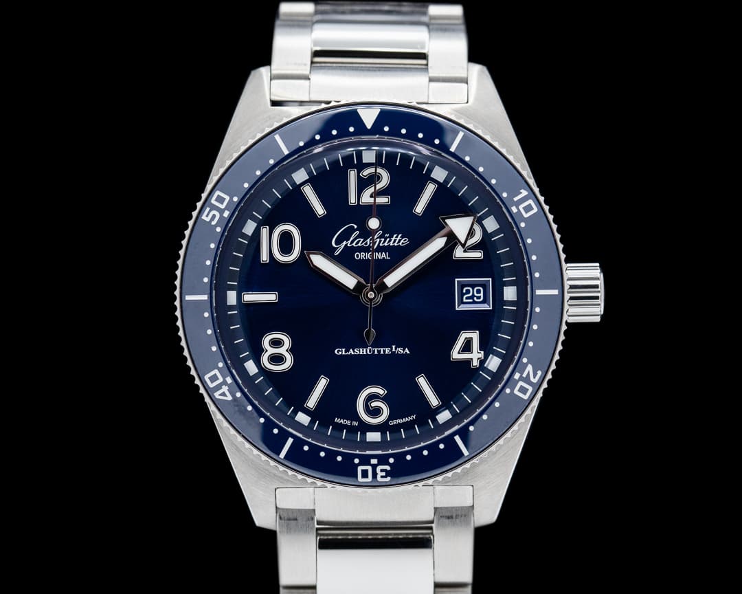 Glashütte Original SeaQ Blue Dial SS / SS