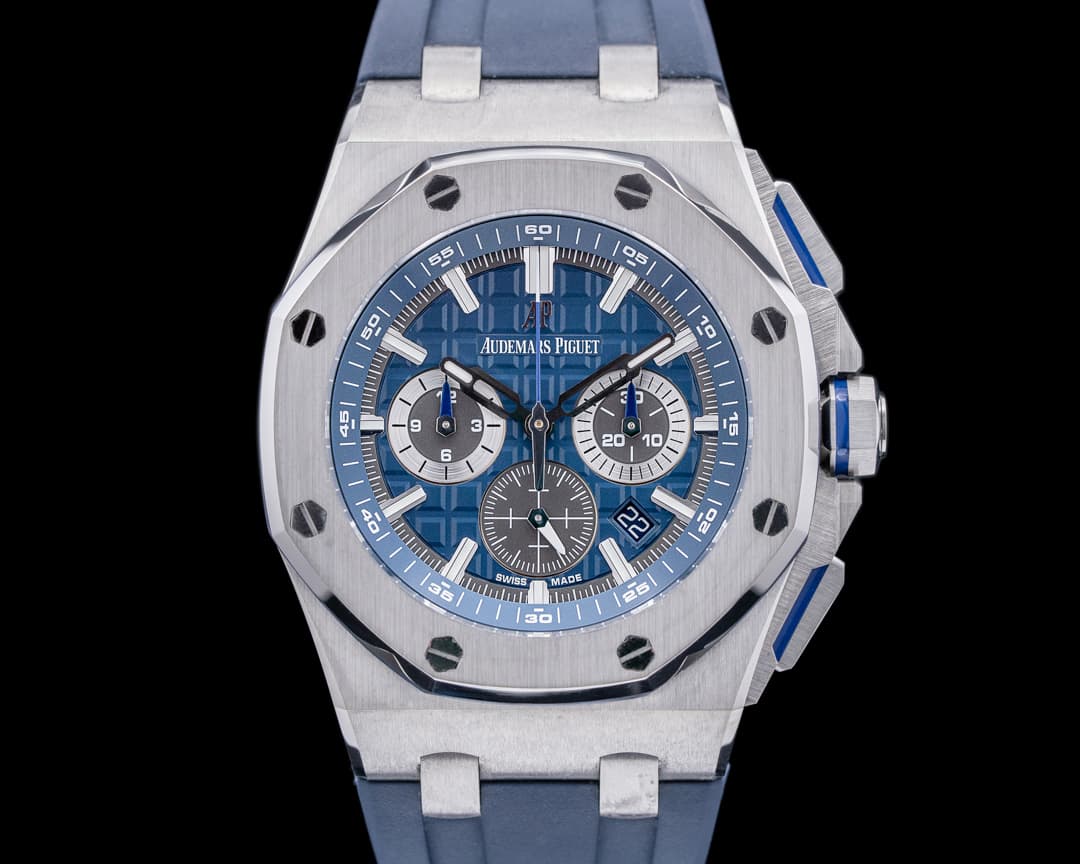 Audemars Piguet Royal Oak Offshore 26480TI Blue Dial 42mm Titanium