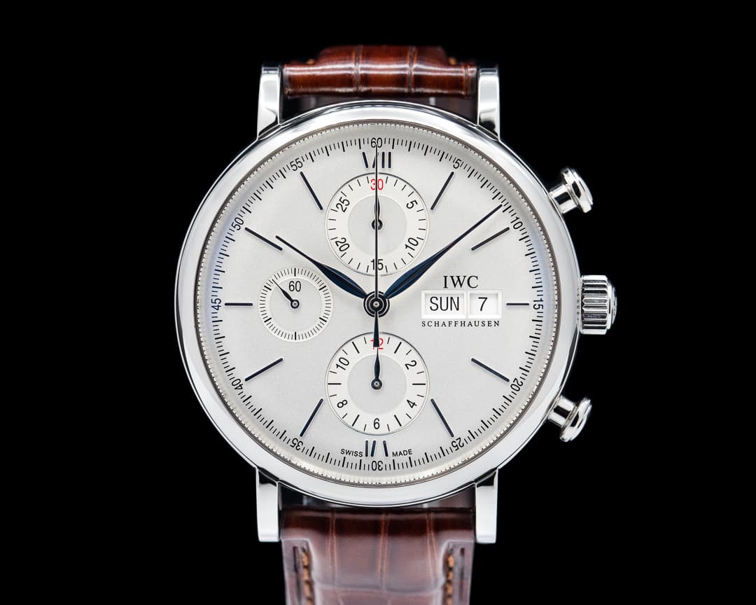 IWC Portofino Chronograph SS Silver Dial