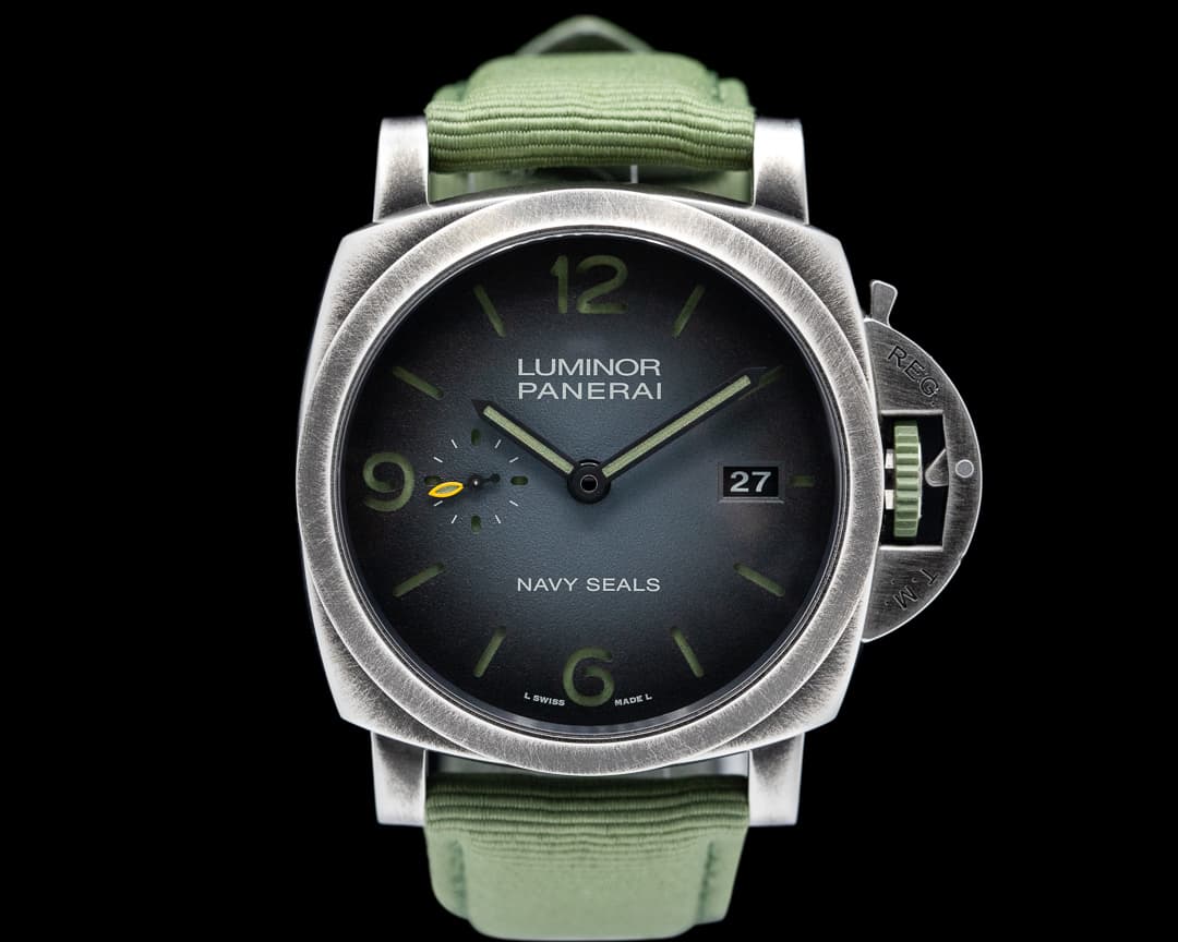 Panerai Luminor Marina Navy Seals Brunito Steel 44MM LIMITED
