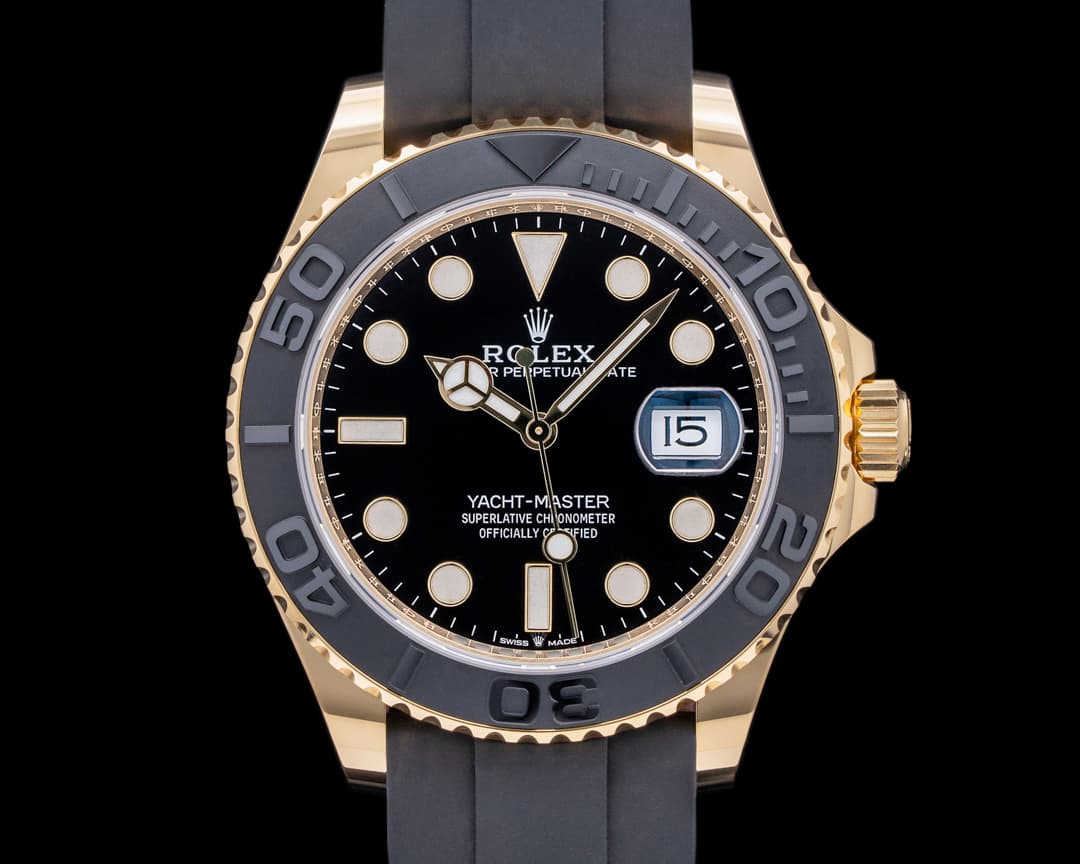 Rolex Yacht Master 18K Yellow Gold / Rubber 42MM 2022