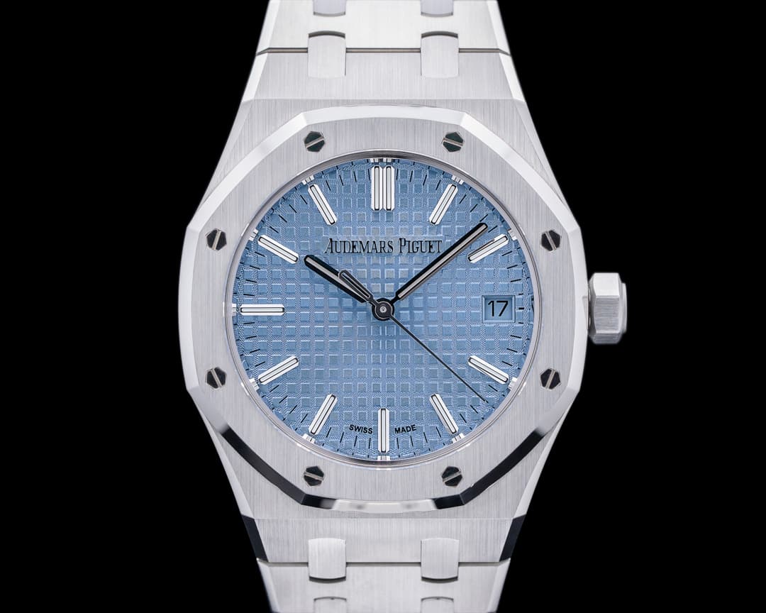 Audemars Piguet Royal Oak 15550ST 50th Anniversary ICE BLUE 37MM SS