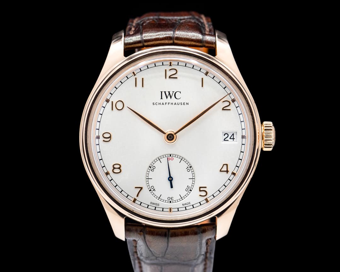IWC Portuguese 8-Day Manual Wind 18K Rose Gold