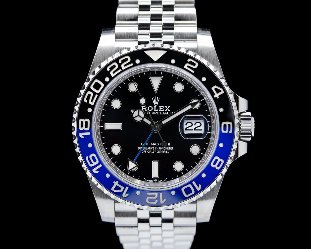 Rolex GMT Master II 126710BLNR Ceramic "Batman" SS / Jubilee