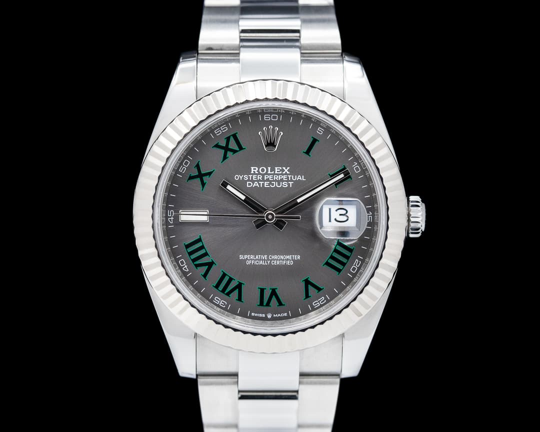 Rolex Datejust 41 126334 Wimbledon Dial Oyster Bracelet