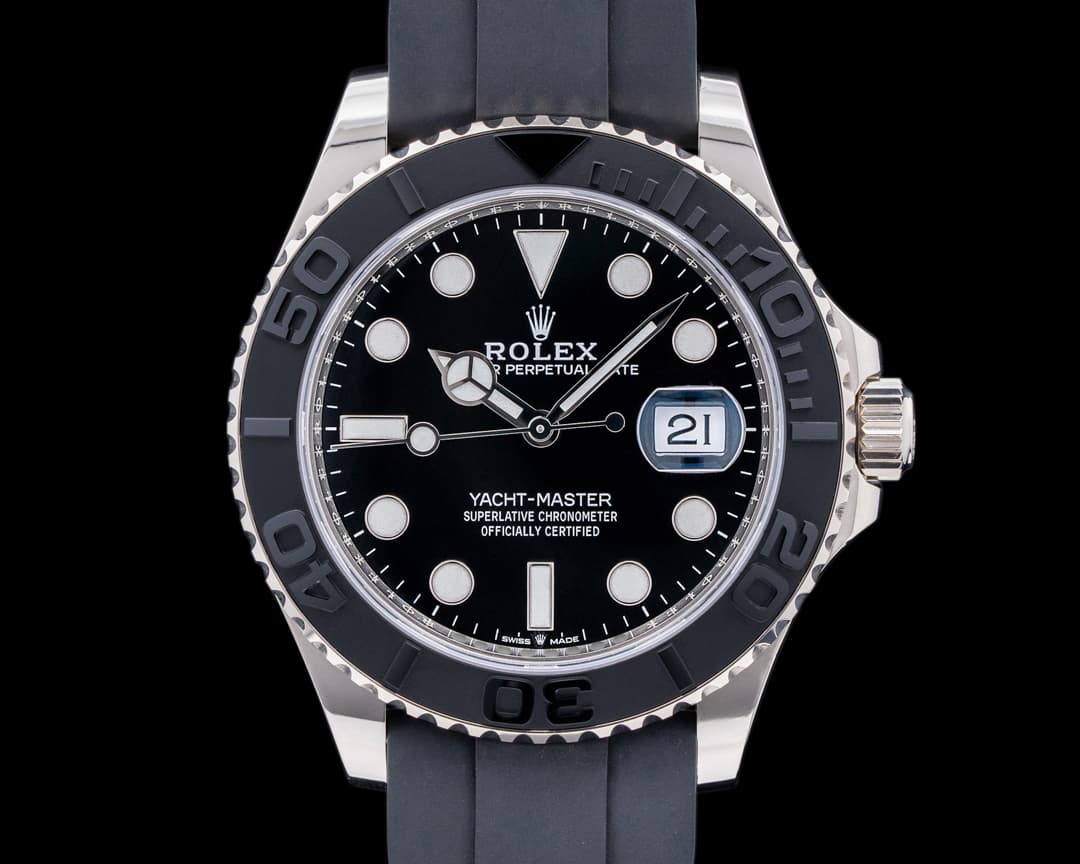 Rolex Yacht Master 226659 18K White Gold / Rubber 42MM