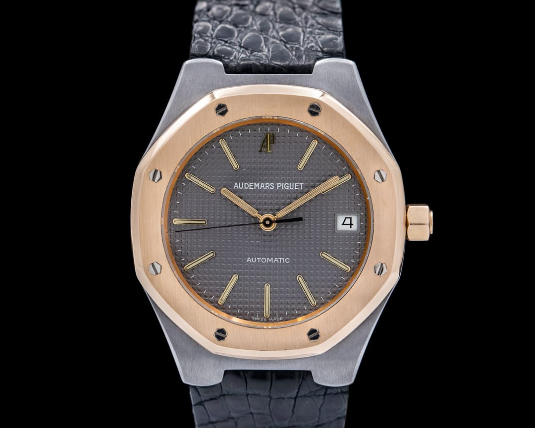 Audemars Piguet Royal Oak Cuir Automatic 18K Rose Gold / Tantalum