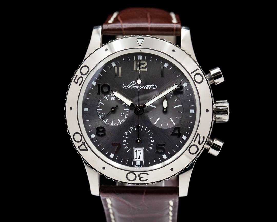 Breguet Type XX Transatlantique 18k White Gold